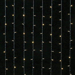 Электрогирлянда-занавес комнатная &laquo;Штора&raquo; 3&times;2 м, 144 LED, теплый белый свет, 220 V, ЗОЛОТАЯ СКАЗКА, 591350