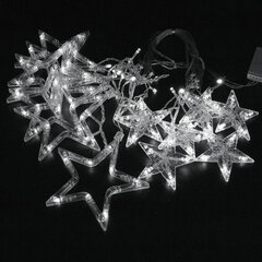 Электрогирлянда-занавес комнатная &laquo;Звезды&raquo; 3&times;0,5 м, 108 LED, холодный белый, 220 V, ЗОЛОТАЯ СКАЗКА, 591355