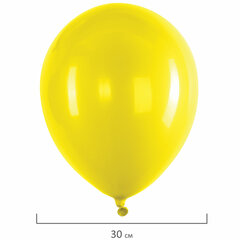 Шары воздушные 30 см, 100 штук, &laquo;ЯРКИЕ ЦВЕТА&raquo;, ассорти, BRAUBERG KIDS, 591872