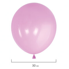 Шары воздушные 30 см, 100 штук, &laquo;МАКАРУНС&raquo;, ассорти, BRAUBERG KIDS, 591879