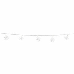 Электрогирлянда-нить комнатная &laquo;Снежинки&raquo; 10 м, 80 LED, теплый белый, USB, ЗОЛОТАЯ СКАЗКА, 592204