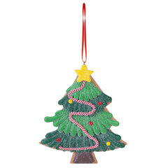 Украшение елочное (1 шт.) &laquo;Xmas Toys&raquo; 11&times;9,5 см, полимерная глина, ассорти 5 дизайнов, ЗОЛОТАЯ СКАЗКА, 592412