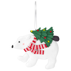 Украшение елочное (1 шт.) &laquo;Xmas Toys&raquo; 11&times;9,5 см, полимерная глина, ассорти 5 дизайнов, ЗОЛОТАЯ СКАЗКА, 592412