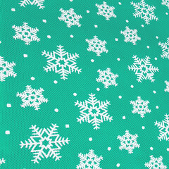 Подарочный мешок, НАБОР 3 шт., новогодний, 30&times;20 см, &laquo;Snowflakes&raquo;, нетканый материал, ЗОЛОТАЯ СКАЗКА, 592534
