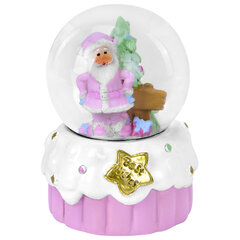 Снежный шар &laquo;Sweet Xmas&raquo; диаметр 45 мм, полистоун/<wbr/>стекло, 4 дизайна ассорти, ЗОЛОТАЯ СКАЗКА, 592596