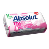 Мыло туалетное антибактериальное 90 г ABSOLUT (Абсолют) "Нежное", не содержит триклозан, 6058