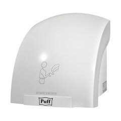 Сушилка для рук PUFF-8820, 2000 Вт, пластик, белая