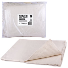 Тряпки для мытья пола 80&times;100 см, комплект 20 шт., 210 г/<wbr/>м<sup>2</sup>, светлое ХПП, 100% хлопок, &laquo;Стандарт&raquo; LAIMA, 600843