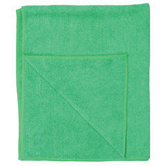 Тряпка для мытья пола из микрофибры, СУПЕР ПЛОТНАЯ, 50&times;60 см, зеленая, 300 г/<wbr/>м<sup>2</sup>, LAIMA, 601251