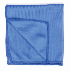 Салфетка из МИКРОФИБРЫ для стекла и оптики 30&times;30 см, синяя, 250 г/<wbr/>м<sup>2</sup>, LAIMA, 601256