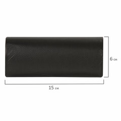 Мешки для мусора 60 л, черные, в рулоне 20 шт., ПНД 11 мкм, 60&times;70 см, LAIMA стандарт, 601381