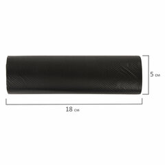 Мешки для мусора 120 л черные в рулоне 10 шт., ПНД 14 мкм, 70&times;110 см, LAIMA стандарт, 601385