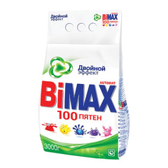 Стиральный порошок-автомат 3 кг, BIMAX &laquo;100 пятен&raquo; (Нэфис Косметикс)