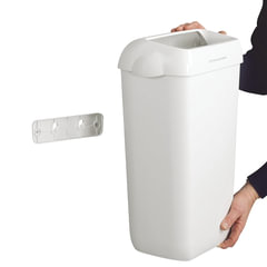 Контейнер для мусора, 43 л, KIMBERLY-CLARK Aquarius, белый, 56,9&times;42,2&times;29 см, 6993