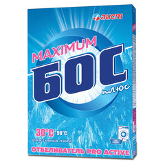 Средство для отбеливания и чистки тканей 600 г, БОС плюс &laquo;Maximum&raquo;, порошок