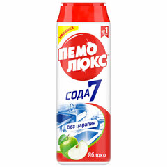 Чистящее средство 480 г, ПЕМОЛЮКС Сода-5/<wbr/>7, &laquo;Яблоко&raquo;, порошок