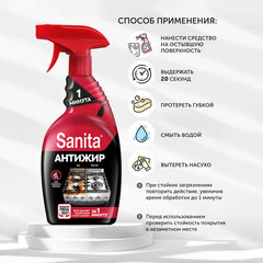 Средство для кухни 500 г, SANITA (Санита) &laquo;Спрей 1 минута&raquo;, распылитель