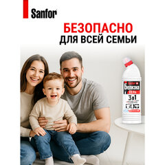 Средство для отбеливания и чистки тканей 700 г, &laquo;Белизна&raquo; SANFOR 3 в 1 (Санфор 3 в 1), гель