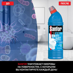 Средство для уборки туалета 750 г, SANFOR WC gel (Санфор гель) &laquo;Морской бриз&raquo;