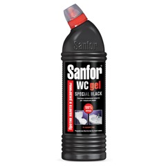 Чистящее средство 1 кг, SANFOR WC gel (Санфор гель) &laquo;Special Black&raquo;