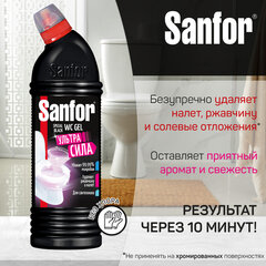 Чистящее средство 1 кг, SANFOR WC gel (Санфор гель) &laquo;Special Black&raquo;