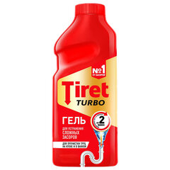 Средство для прочистки канализационных труб 500 мл, TIRET (Тирет) &laquo;Turbo&raquo;, гель