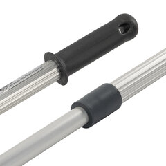 Черенок рукоятка телескопическая VILEDA PROFESSIONAL 2&times;1,25 м (до 2,5м) алюминиевый, используется с шубкой 602099, со стяжкой 602101, 179661
