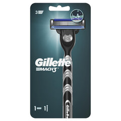 Бритва GILLETTE (Жиллет) &laquo;Mach3&raquo;, с 1 сменной кассетой, для мужчин