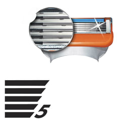 Сменные кассеты для бритья 4 шт., GILLETTE (Жиллет) &laquo;Fusion&raquo;, для мужчин