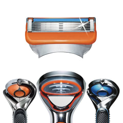 Сменные кассеты для бритья 4 шт., GILLETTE (Жиллет) &laquo;Fusion&raquo;, для мужчин
