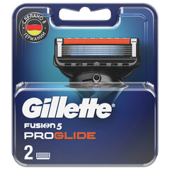 Сменные кассеты для бритья 2 шт., GILLETTE (Жиллет) &laquo;Fusion ProGlide&raquo;, для мужчин
