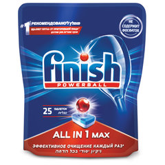 Таблетки для посудомоечных машин 25 шт. FINISH &laquo;All in 1&raquo;