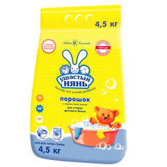 Стиральный порошок для всех типов стирки 4,5 кг, УШАСТЫЙ НЯНЬ