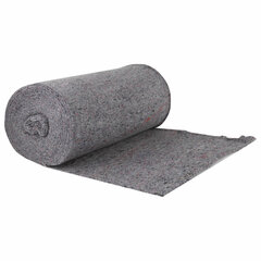 Полотно ХПП холстопрошивное ПЛОТНОЕ серое, 0,75&times;50м, 240(±10)г/<wbr/>м<sup>2</sup>, шаг 2,5мм, LAIMA Премиум, 603587