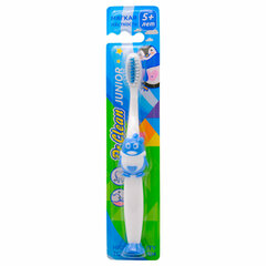 Зубная щетка детская DR.CLEAN &laquo;Junior&raquo; (Доктор Клин, Юниор), для 5-7 лет, мягкая
