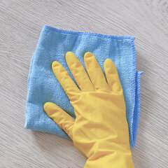 Салфетки из МИКРОФИБРЫ универсальные 30&times;30 см, КОМПЛЕКТ 4 шт., Practi Microfiber, 240 г/<wbr/>м<sup>2</sup>, PACLAN, 74825