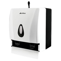 Диспенсер для полотенец KSITEX (Система H3/<wbr/>Н1), ZZ (V) и в рулонах, белый, ТН-8218A