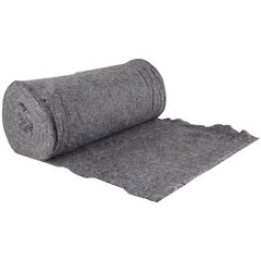 Полотно ХПП холстопрошивное ПЛОТНОЕ серое, 0,75&times;50 м, 180(±10) г/<wbr/>м<sup>2</sup>, шаг 2,5 мм, LAIMA Стандарт, 605541
