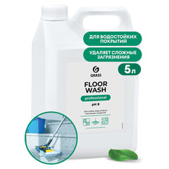 Средство концентрат для машинной и ручной мойки полов 5,1 кг, GRASS FLOOR WASH, нейтральное
