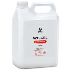 Средство для уборки сантехнических блоков 5,3 кг GRASS WC-GEL, кислотное, гель