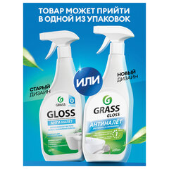 Средство для чистки сантехники кислотное 600 мл, GRASS GLOSS АНТИНАЛЕТ, триггер