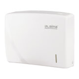 Диспенсер для полотенец LAIMA PROFESSIONAL ORIGINAL (Система H2), Z-сложения, белый, ABS-пластик, 605759