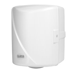 Диспенсер для полотенец с центральной вытяжкой LAIMA PROFESSIONAL ORIGINAL (Система М1/<wbr/>M2), белый, ABS-пластик, 605763