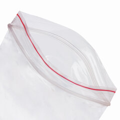 Пакеты с замком ZIP LOCK &laquo;зиплок&raquo;, комплект 100 шт., 40&times;60 мм, ПВД, толщина 35 микрон, BRAUBERG, 606206