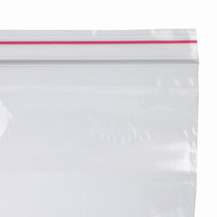 Пакеты с замком ZIP LOCK &laquo;зиплок&raquo;, комплект 100 шт., 100&times;100 мм, ПВД, толщина 35 микрон, BRAUBERG, 606210