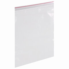 Пакеты с замком ZIP LOCK &laquo;зиплок&raquo;, комплект 100 шт., 180&times;250 мм, ПВД, толщина 40 микрон, BRAUBERG, 606214