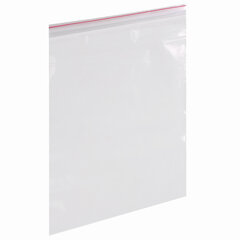 Пакеты с замком ZIP LOCK &laquo;зиплок&raquo;, комплект 100 шт., 400&times;500 мм, ПВД, толщина 40 микрон, BRAUBERG, 606219