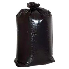 Мешки для мусора 240 л, черные, в рулоне 10 шт., ПВД, 30 мкм, 112&times;140 см, PACLAN Professional