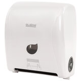Диспенсер для полотенец в рулонах LAIMA PROFESSIONAL ECO (Система H1), механический, белый, ABS-пластик, 606550