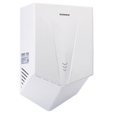 Сушилка для рук ВЫСОКОСКОРОСТНАЯ SONNEN K2022B, 1300 Вт, 150 м/с, IPX1, 72 дБ, белая, пластиковый корпус, 607192